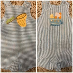 Bailey boys reversible jon jon size 24 months. EUC